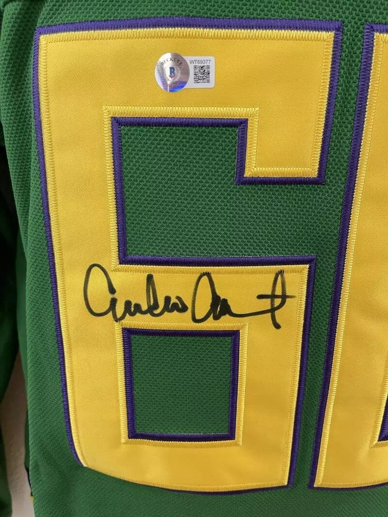 Emilio Estevez Signed Jersey from The Mighty Ducks Beckett COA - Item #2 - Detail View