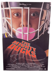 Emilio Estevez Authentic Autographed The Mighty Ducks Full Size Poster #4