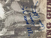 Emilio Estevez Signed Poster from Young Guns Beckett COA - Item #5 - Detail View