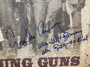 Emilio Estevez Signed Poster from Young Guns Beckett COA - Item #2 - Detail View