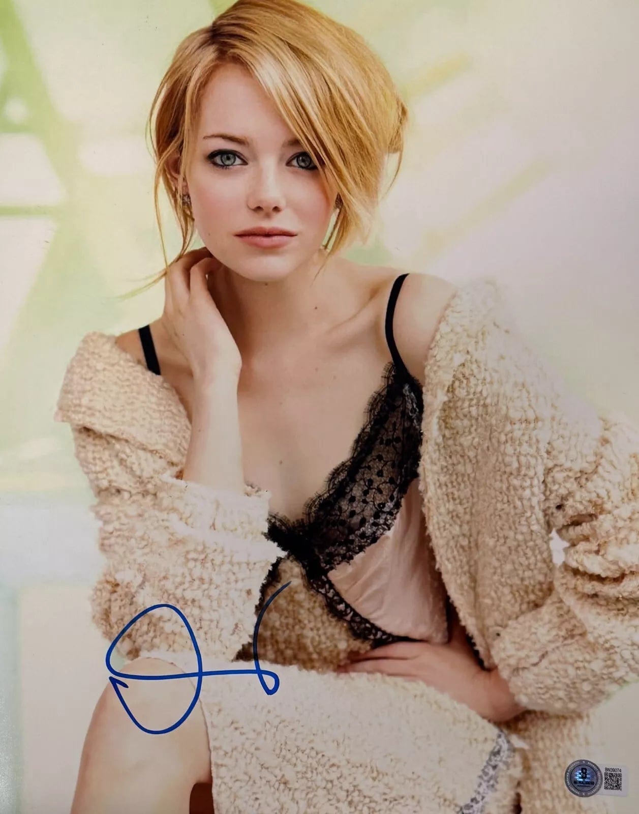 Emma Stone Authentic Autographed 11x14 Photo