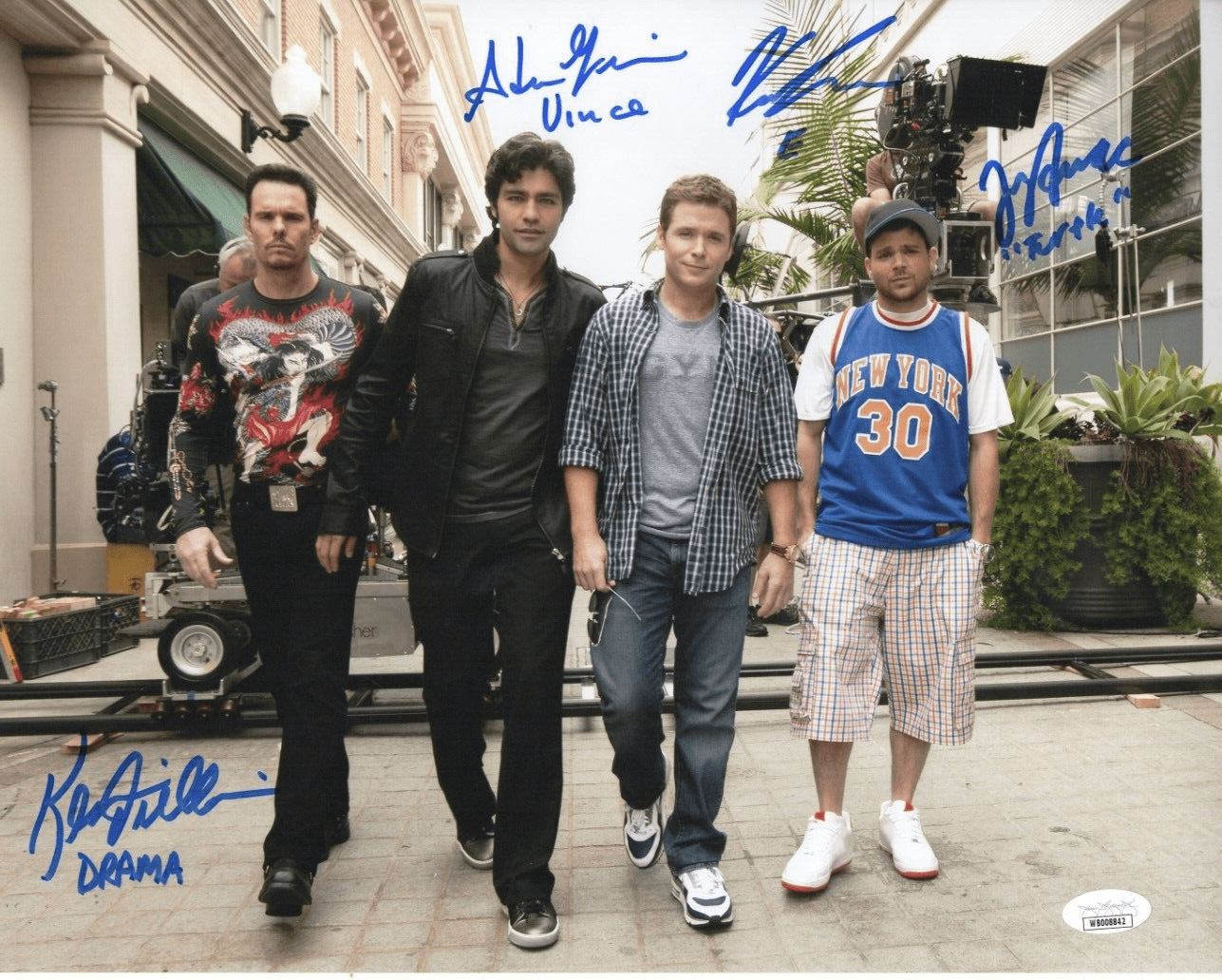 Adrian Grenier Signed 11x14 Photo from Entourage Certified Authentic - Item #1