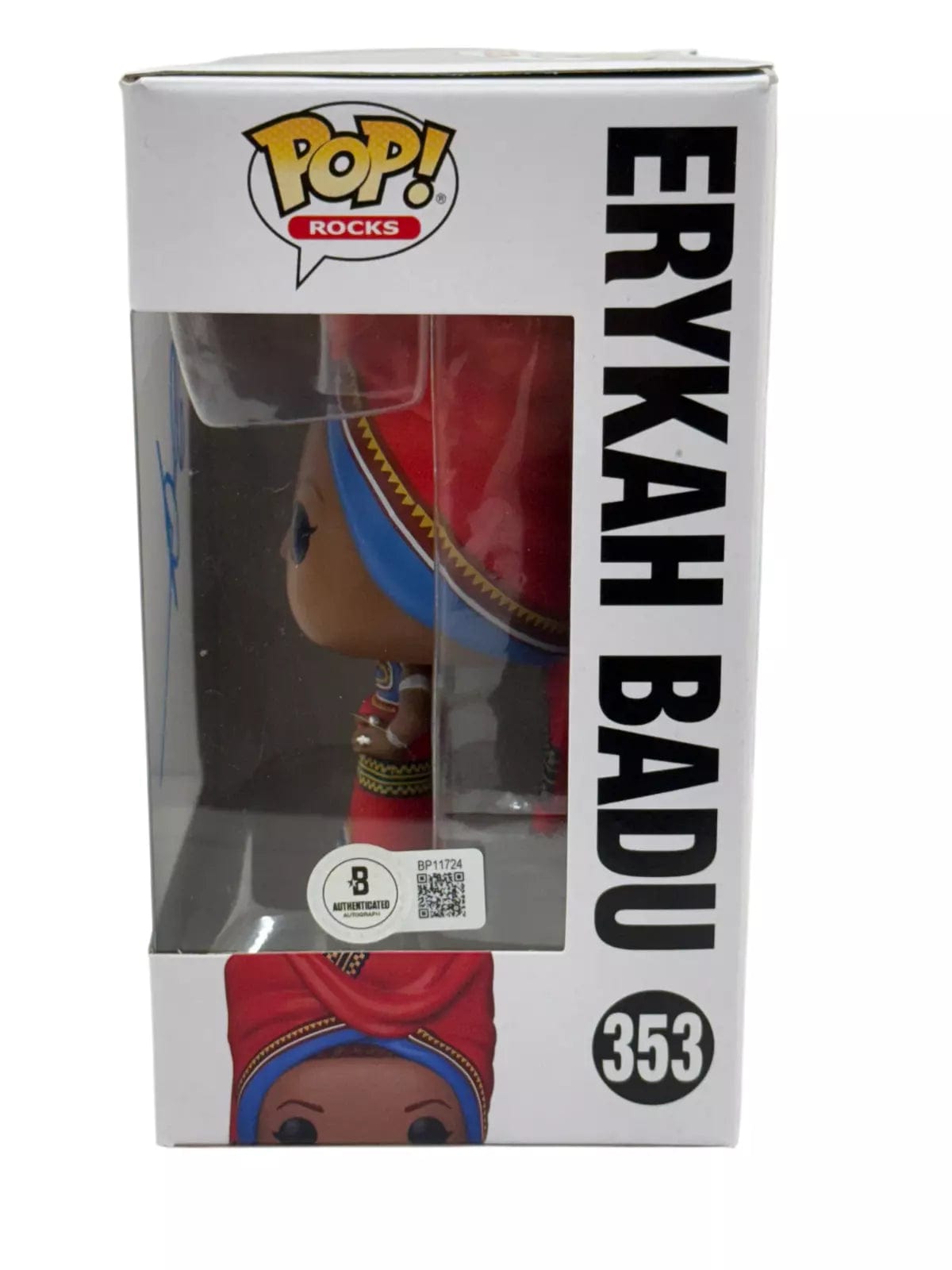 Erykah Badu Signed Funko Beckett COA - Item #2 - Detail View