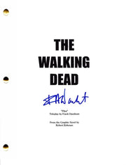 Frank Darabont Signed Script from The Walking Dead Certified Authentic