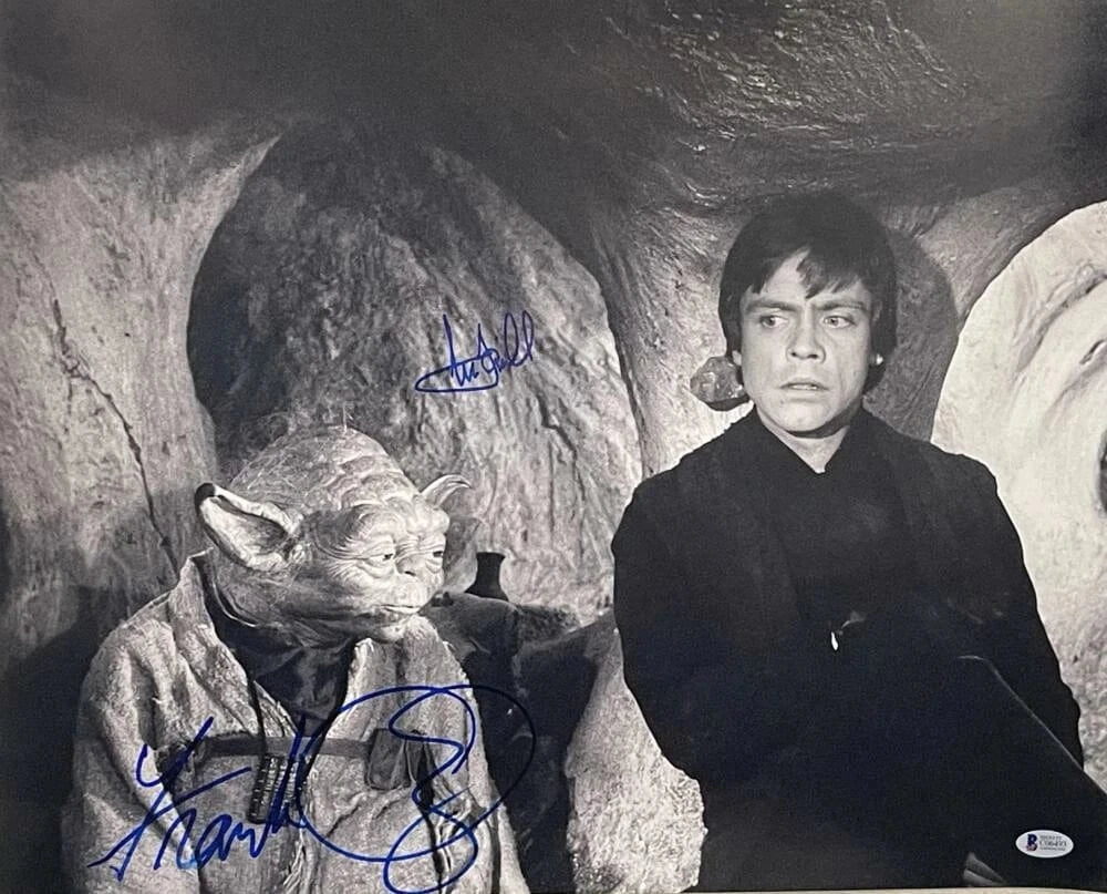 Frank Oz Signed 16x20 Photo from Star Wars Beckett COA - Item #1