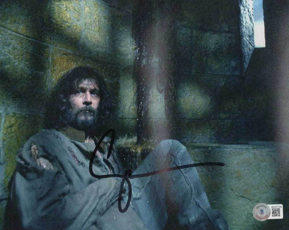Gary Oldman Signed 8x10 Photo from Harry Potter Beckett COA - Item #1