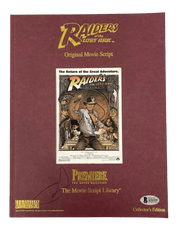 George Lucas Authentic Autographed Indiana Jones and Raiders of the Lost Ark Script