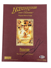 George Lucas Authentic Autographed Indiana Jones and the Last Crusade Script