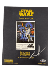 George Lucas Signed Script from Star Wars Beckett COA - Item #3