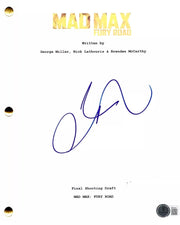 George Miller Signed Script from Mad Max Beckett COA - Item #1