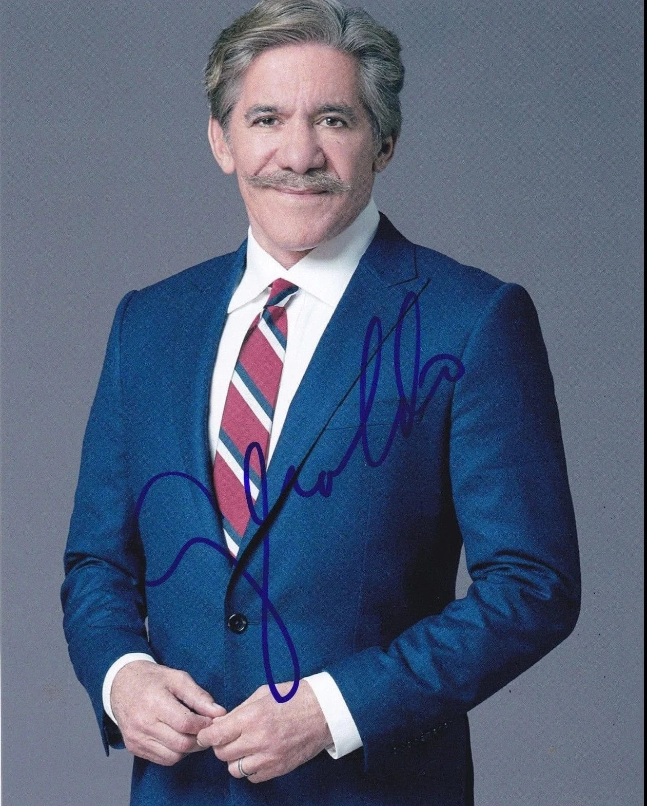 Geraldo Rivera Signed 8x10 Photo from Geraldo Certified Authentic