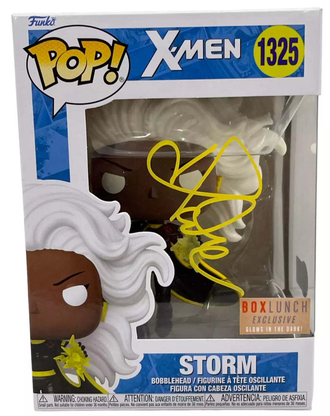 Halle Berry Authentic Autographed Marvel Storm 1325 X-Men Funko Pop Figure