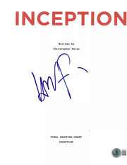 Hans Zimmer Signed Script from Inception Beckett COA