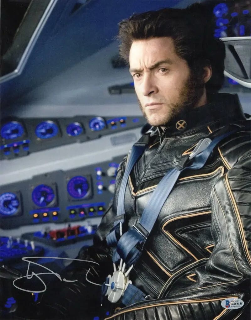 Hugh Jackman Signed 11x14 Photo from X-Men Beckett COA - Item #3