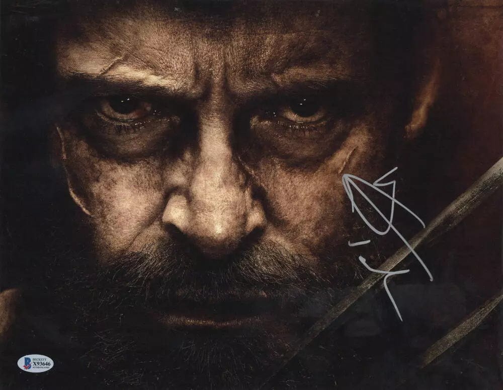 Hugh Jackman Signed 11x14 Photo from X-Men Beckett COA - Item #2