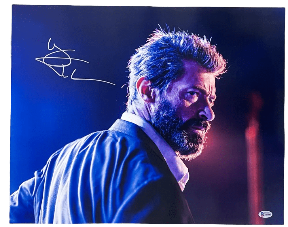 Hugh Jackman Signed 16x20 Photo from X-Men Beckett COA - Item #1