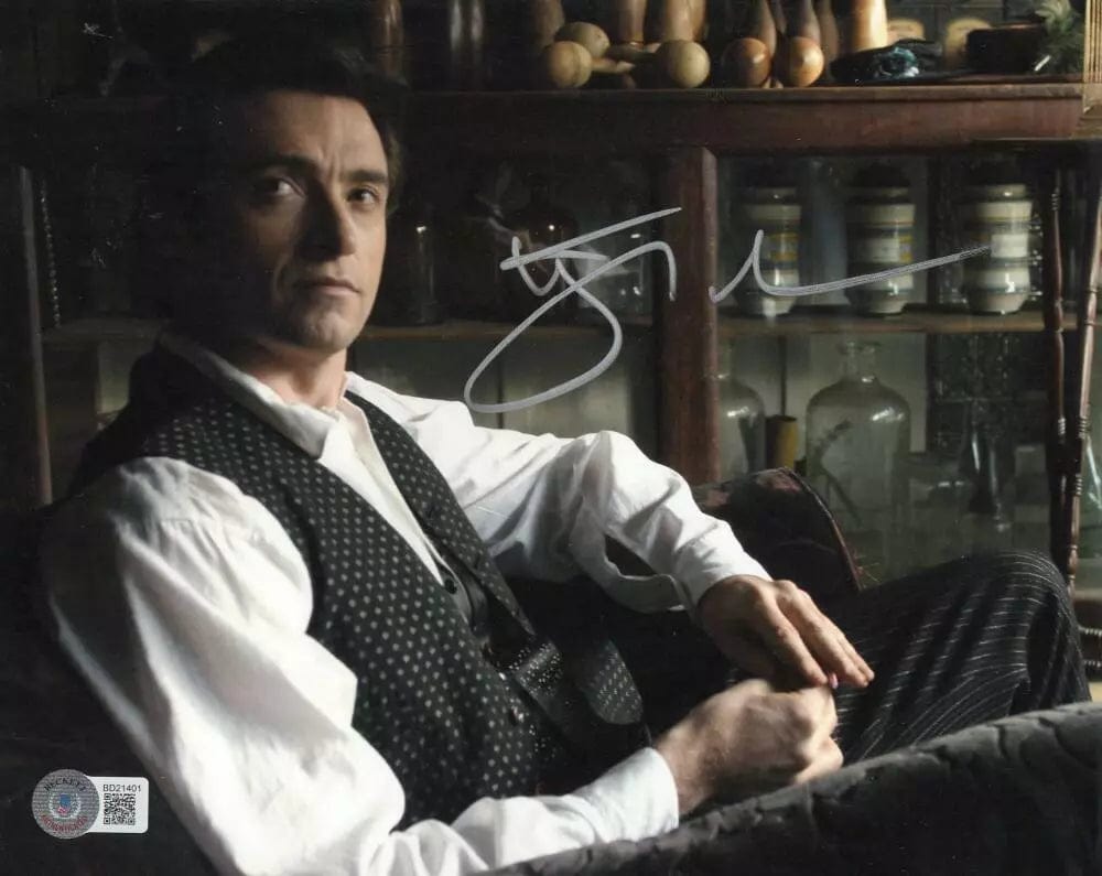 Hugh Jackman Signed 8x10 Photo from The Prestige Beckett COA - Item #4