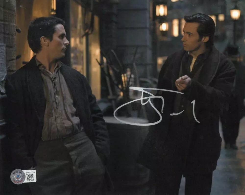 Hugh Jackman Signed 8x10 Photo from The Prestige Beckett COA - Item #1