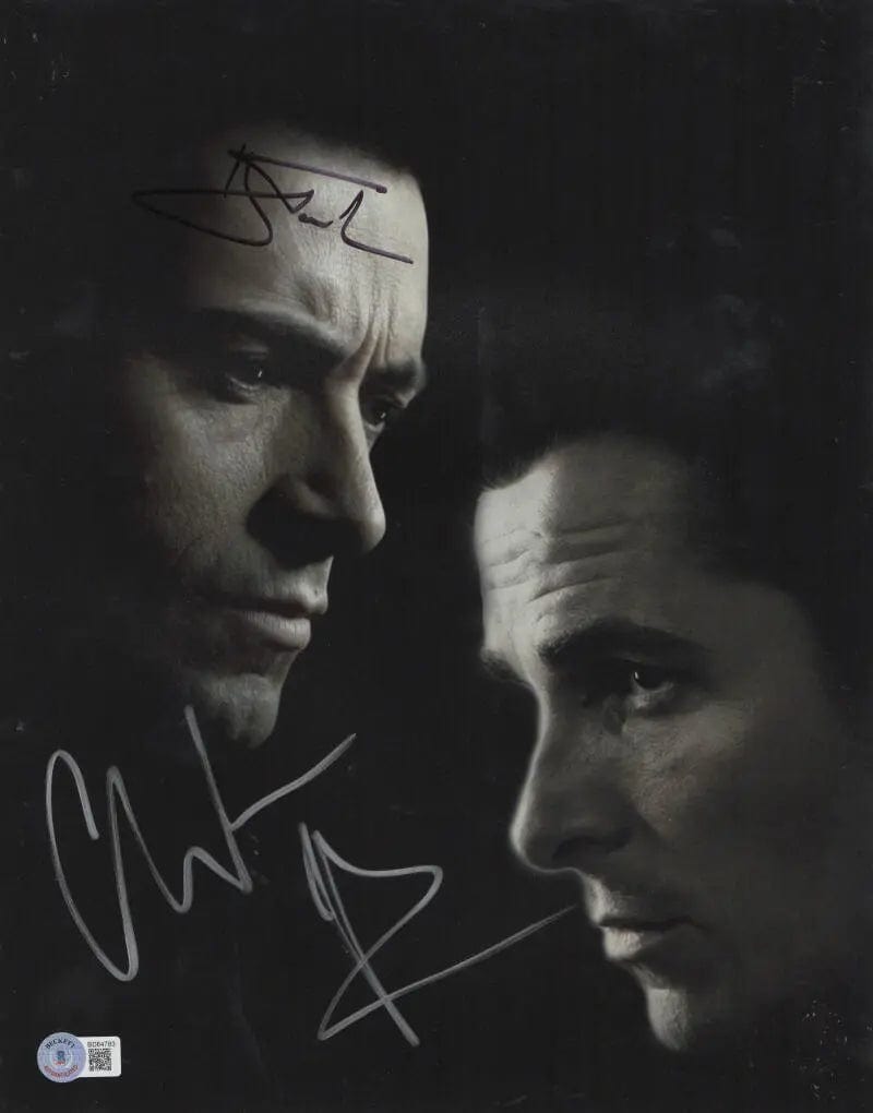 Christian Bale Signed 11x14 Photo from The Prestige Beckett COA - Item #3