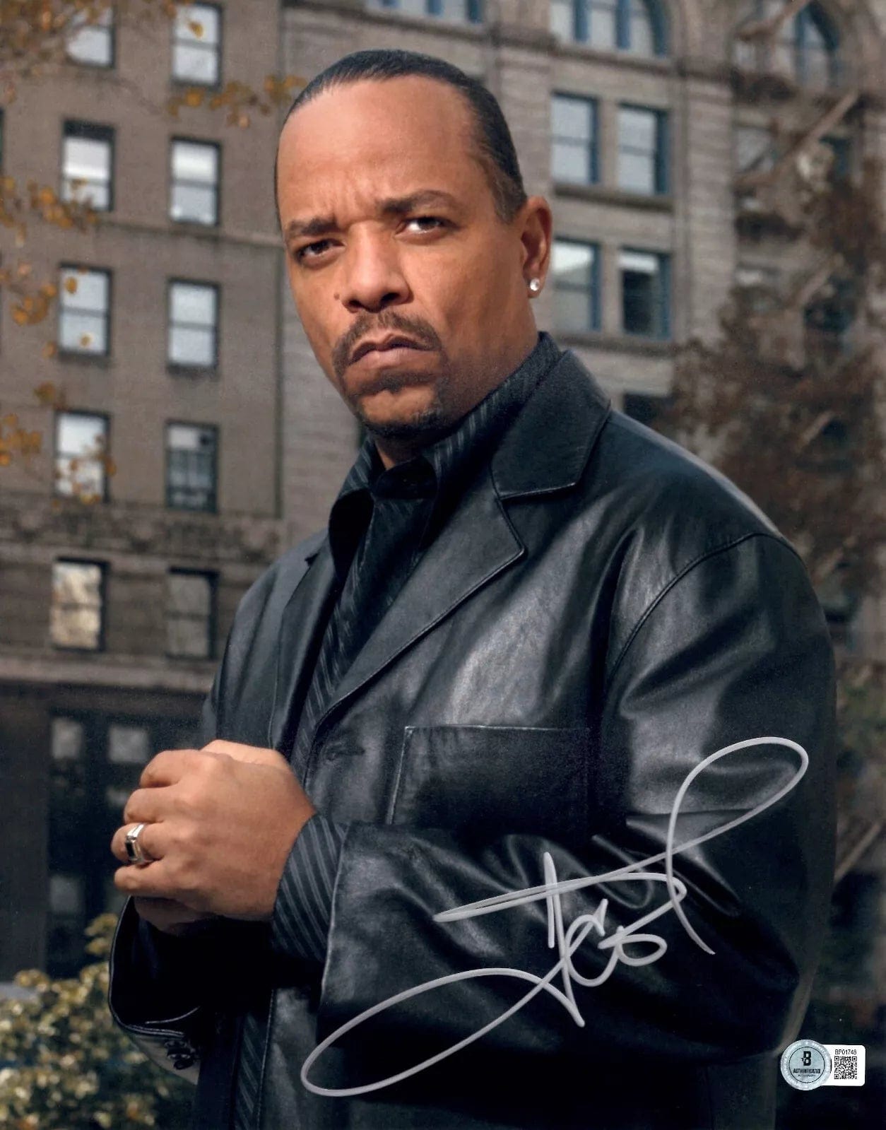 Ice-T Signed 11x14 Photo from Law & Order: SVU Beckett COA - Item #1