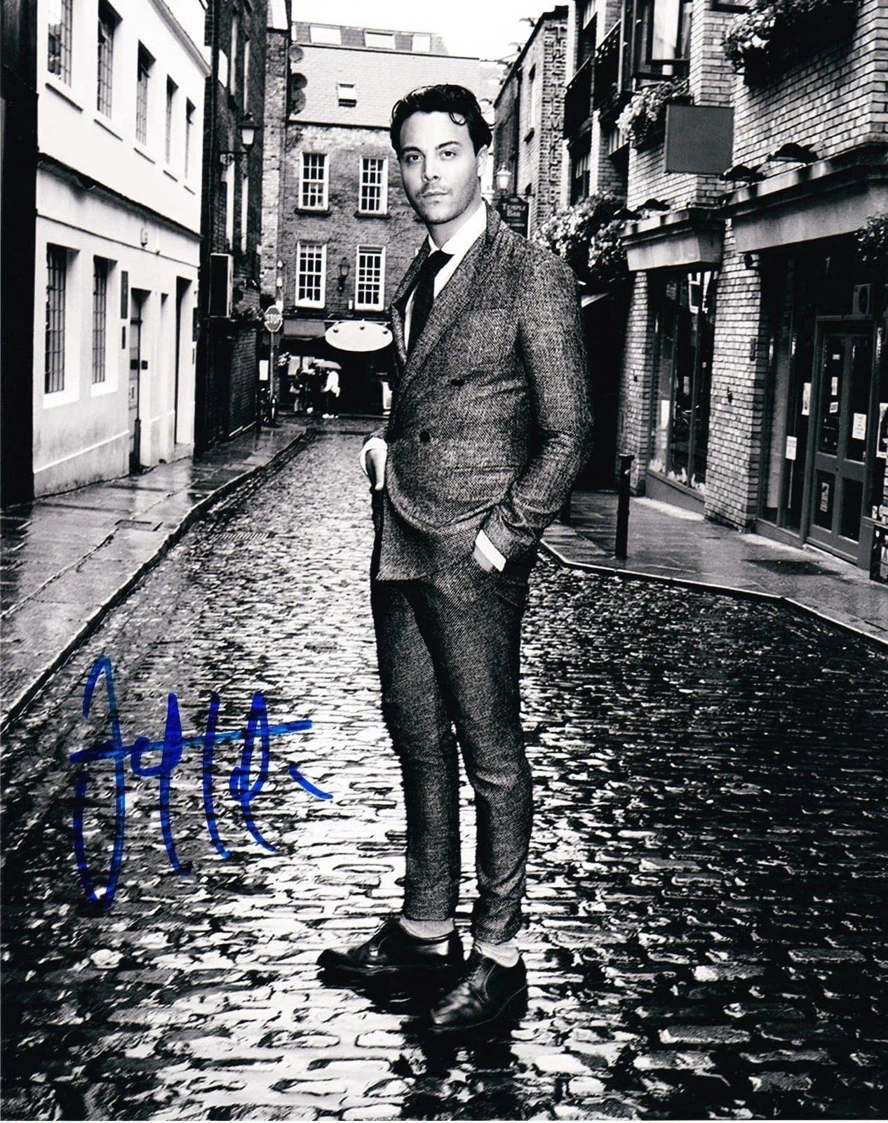 Jack Huston Signed 8x10 Photo from Boardwalk Empire Certified Authentic - Item #2