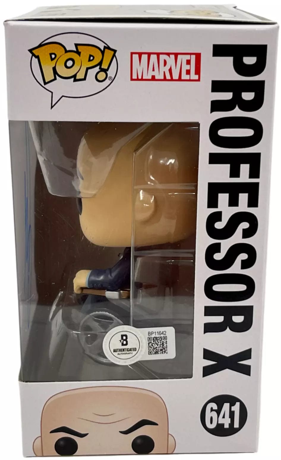 James McAvoy Signed Funko from X-Men Beckett COA - Detail View