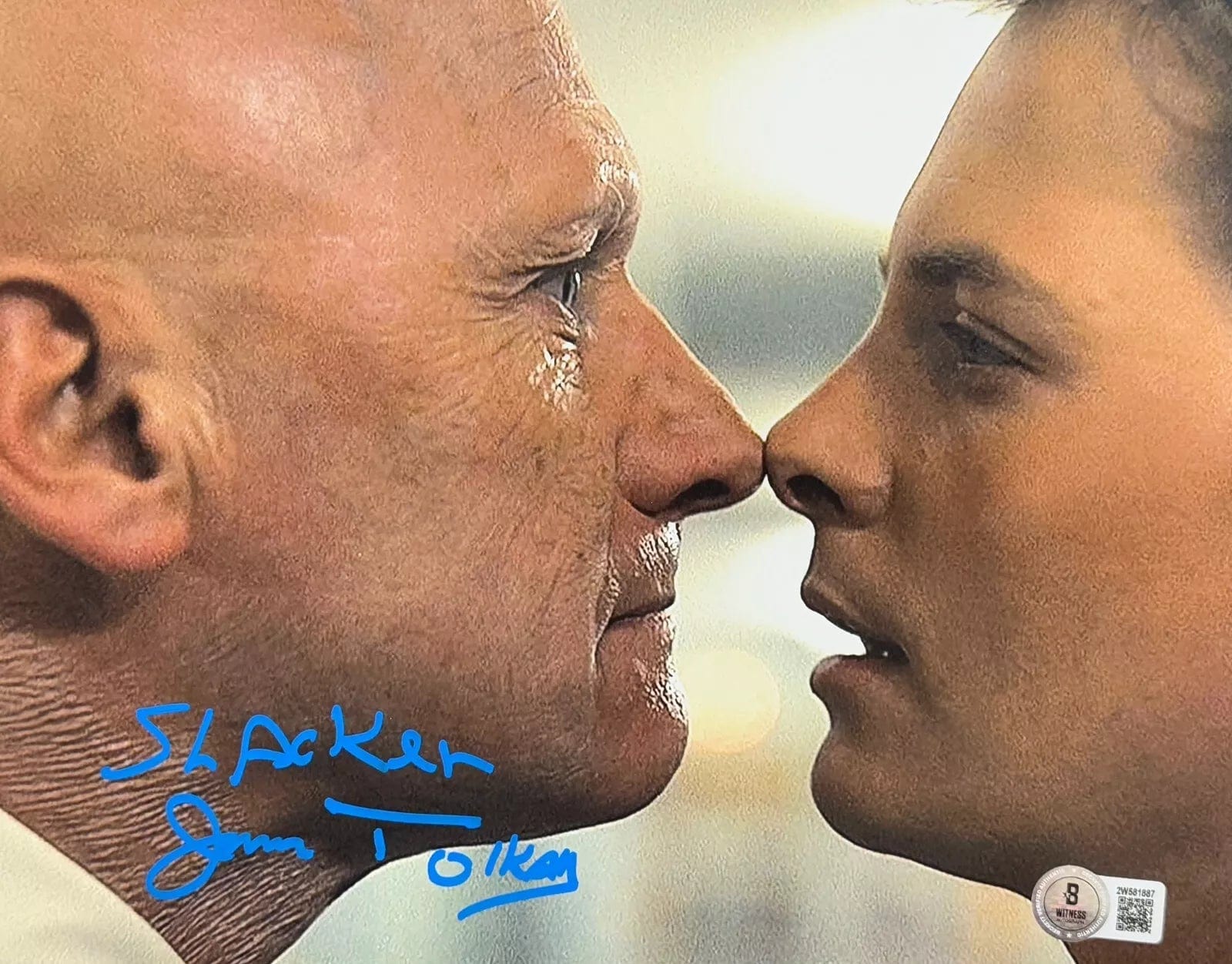 James Tolkan Signed 8x10 Photo from Back to the Future Beckett COA - Item #5