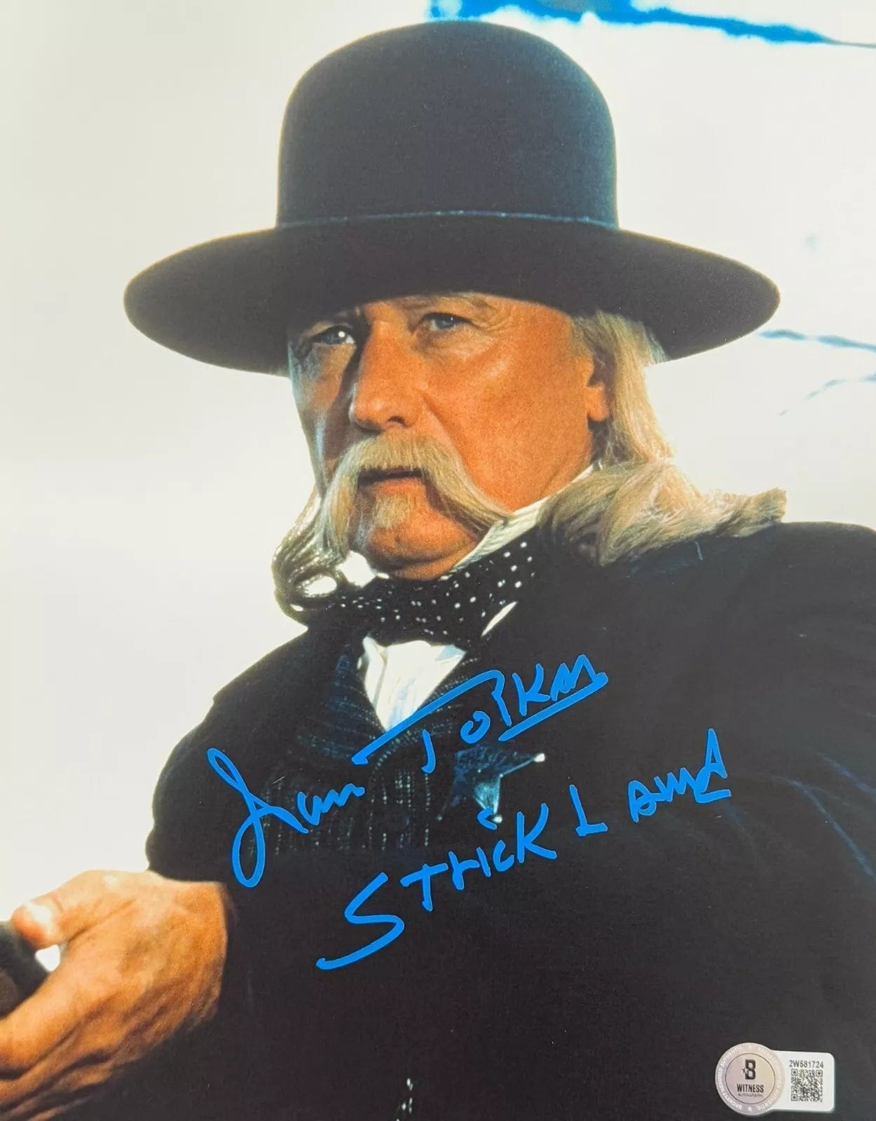 James Tolkan Signed 8x10 Photo from Back to the Future Beckett COA - Item #3