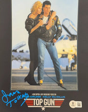 James Tolkan Signed 8x10 Photo from Top Gun Beckett COA - Item #5