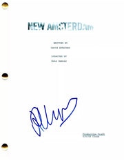 Janet Montgomery Authentic Autographed New Amsterdam Pilot Script