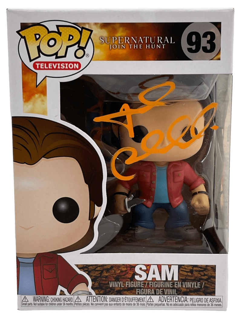 Jared Padalecki Authentic Autographed 'Sam Supernatural 93' Funko Pop Figure #2