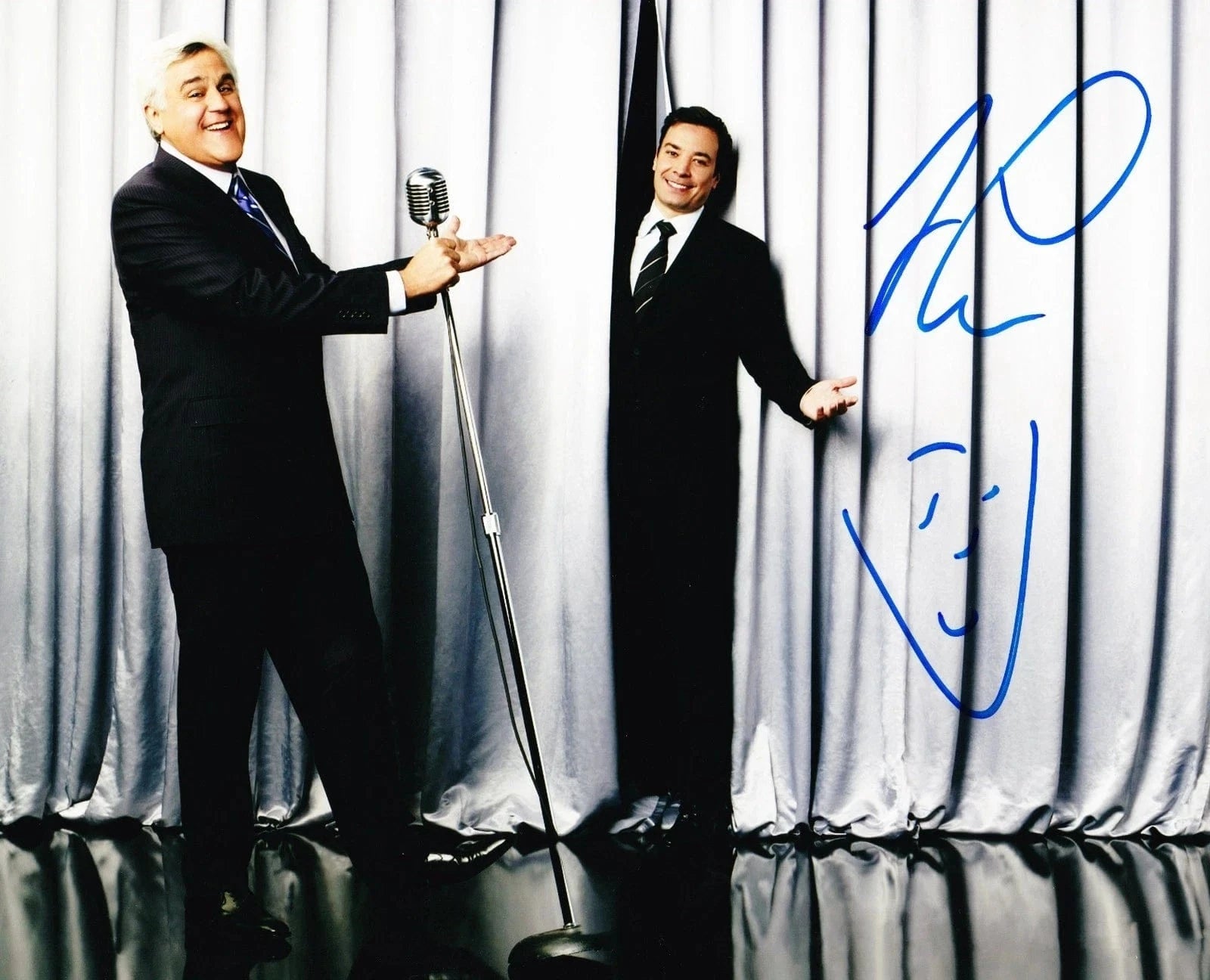 Jay Leno Signed 8x10 Photo from The Tonight Show with Jay Leno Certified Authentic - Item #1