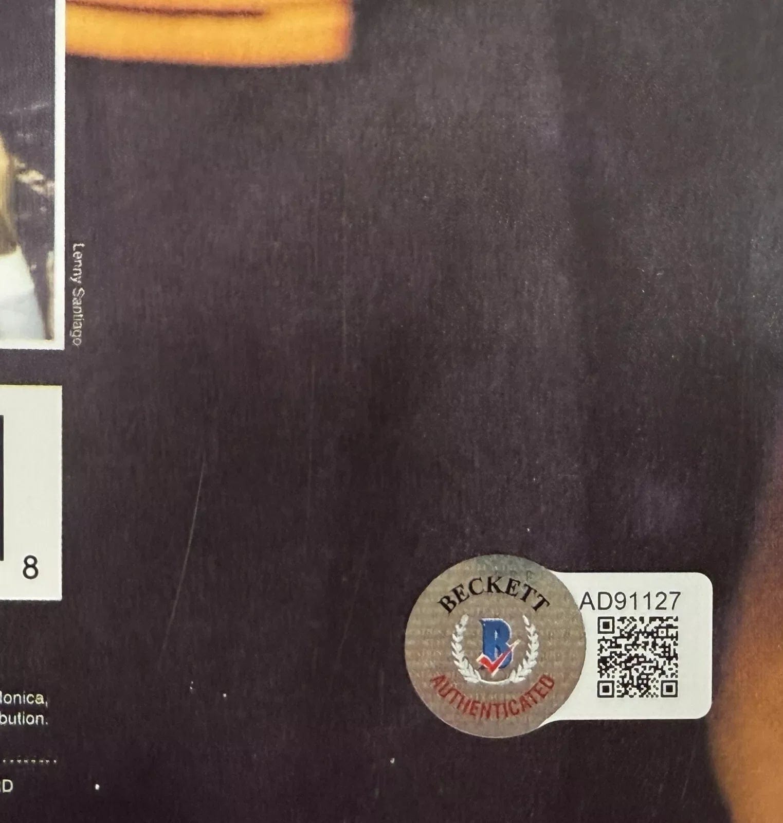 Jay-Z Signed Vinyl Record Beckett COA - Item #1 - Alternate Angle