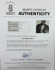 Jay-Z Signed Vinyl Record Beckett COA - Item #1 - View 4