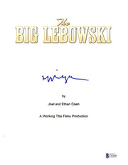 Jeff Bridges Signed Script from The Big Lebowski Beckett COA - Item #2