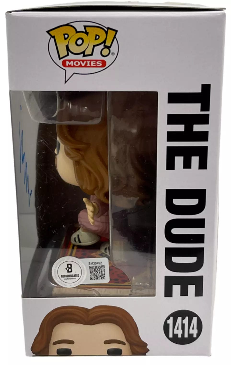 Jeff Bridges Signed Funko from The Big Lebowski Beckett COA - Item #1 - Detail View