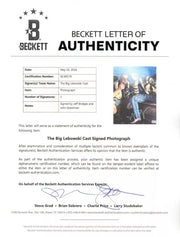 Jeff Bridges Signed 11x14 Photo from The Big Lebowski Beckett COA - Item #6 - Detail View