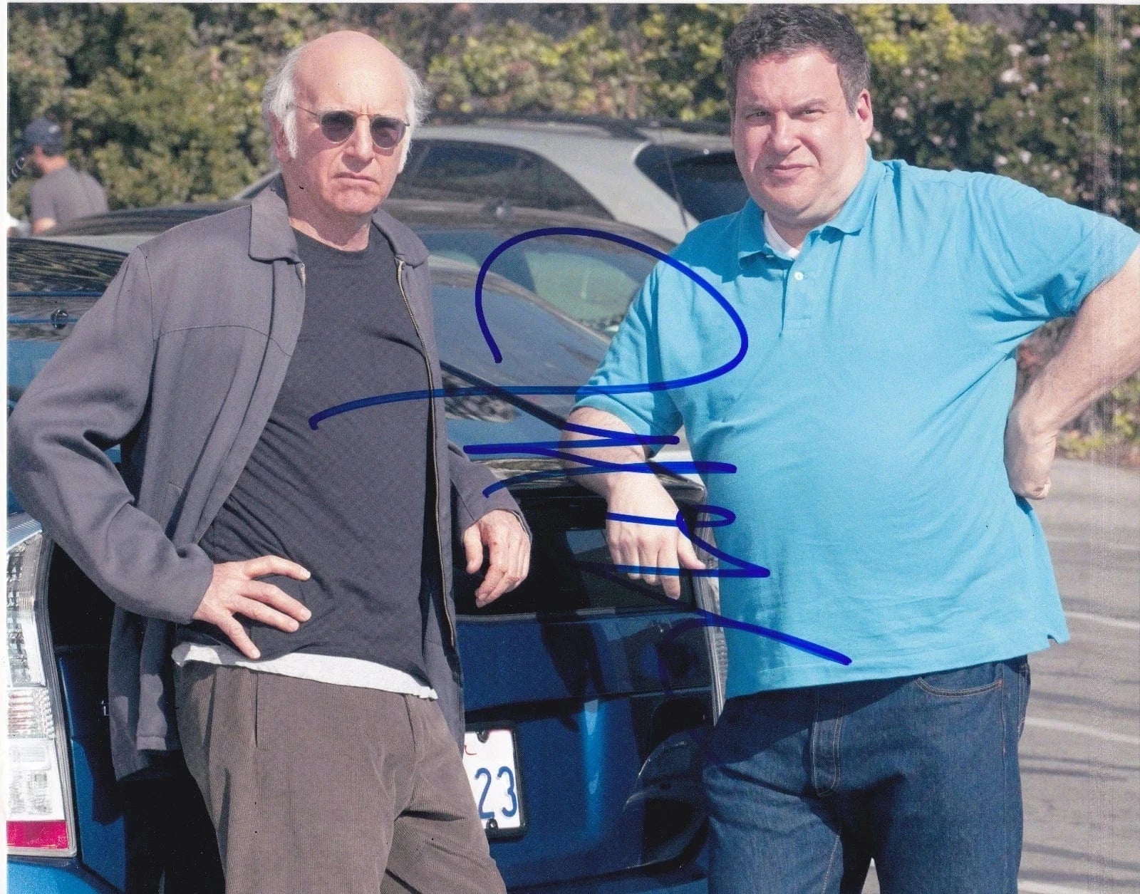 Jeff Garlin Signed 8x10 Photo from Curb Your Enthusiasm Certified Authentic