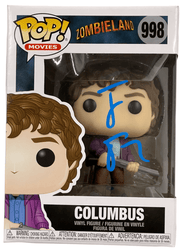 Jesse Eisenberg Authentic Autographed Columbus Zombieland 998 Funko Pop Figure