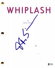 JK Simmons Signed Script from Whiplash Beckett COA - Item #2