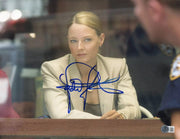 Jodie Foster Signed 11x14 Photo from Inside Man Beckett COA