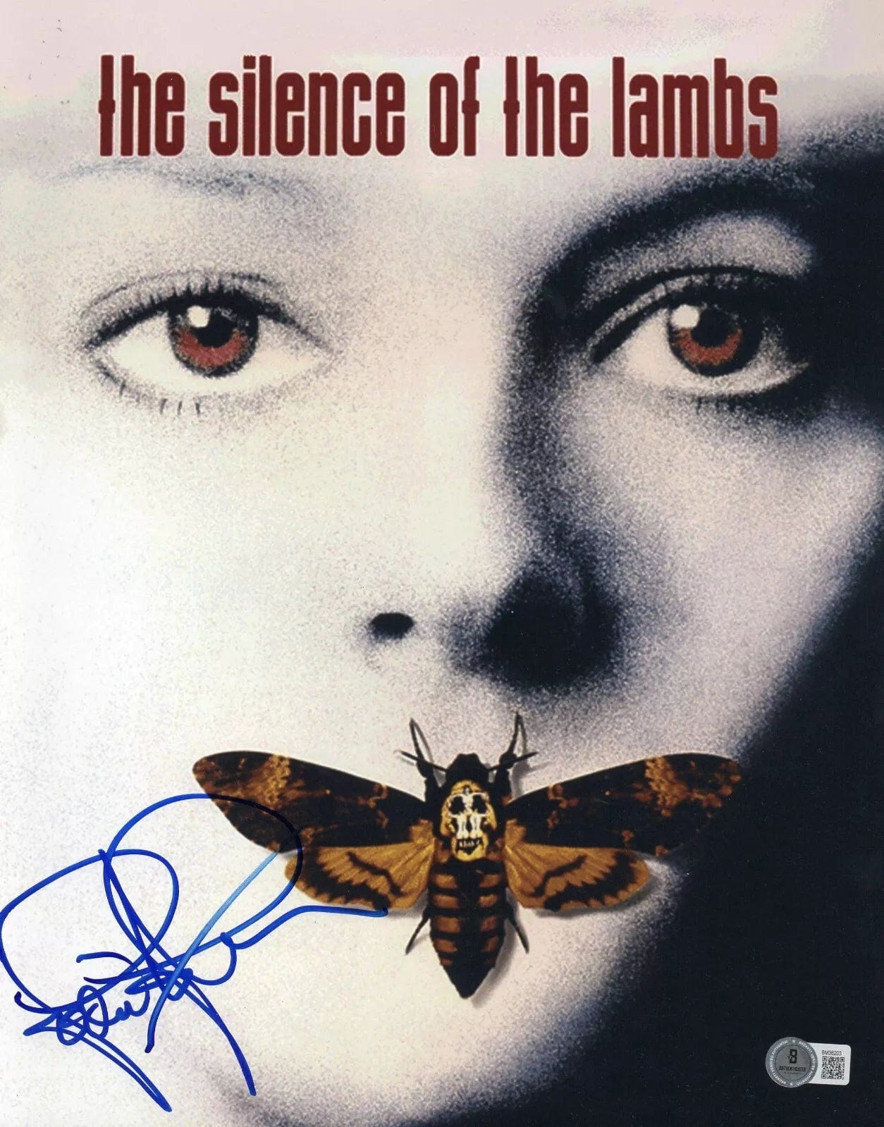 Jodie Foster Signed 11x14 Photo from Silence of the Lambs Beckett COA - Item #1