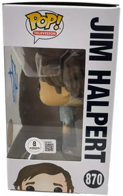 John Krasinski Signed Funko from The Office Beckett COA - Detail View