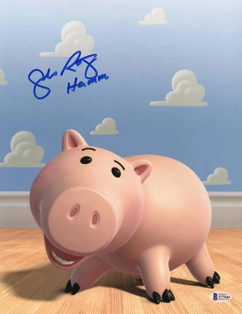 John Ratzenberger Signed 11x14 Photo from Toy Story Certified Authentic
