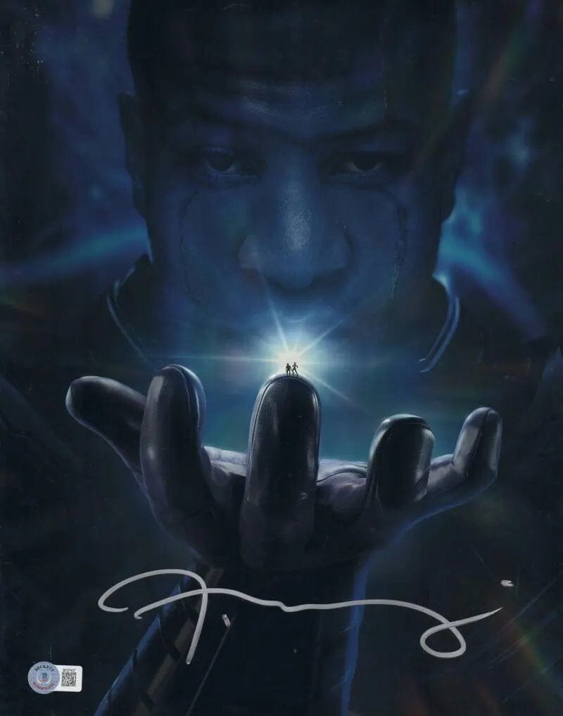 Jonathan Majors Signed 11x14 Photo from Ant-Man Beckett COA - Item #2