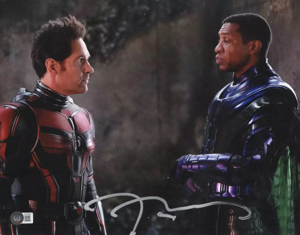 Jonathan Majors Signed 11x14 Photo from Ant-Man Beckett COA - Item #1
