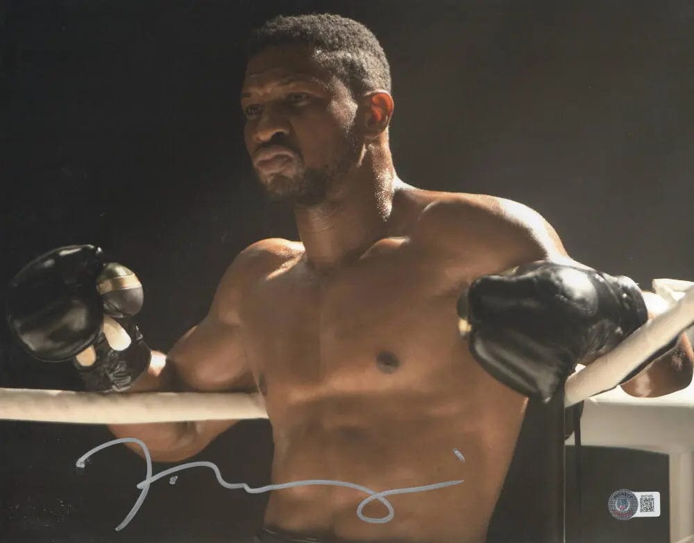 Jonathan Majors Signed 11x14 Photo from Creed Beckett COA - Item #2