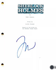 Jude Law Signed Script from Sherlock Holmes Beckett COA