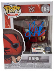 Kane Authentic Autographed Kane WWE 164 Funko Pop Figure