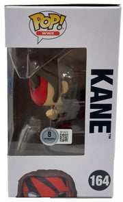 Kane Signed Funko from WWE Beckett COA - Detail View